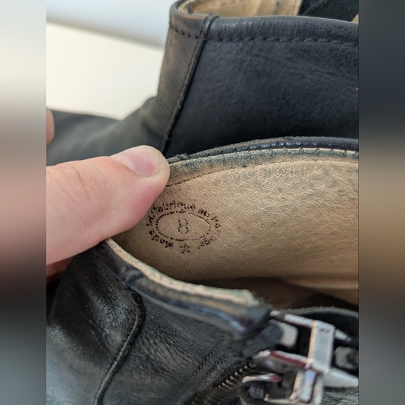 John Fluevog Black Ankle Boots - Picture 5 of 9